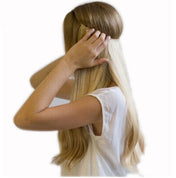 Halo Hair Extensions: 20" Invisible Wire, Clip-Free - Get Instant Glamour!