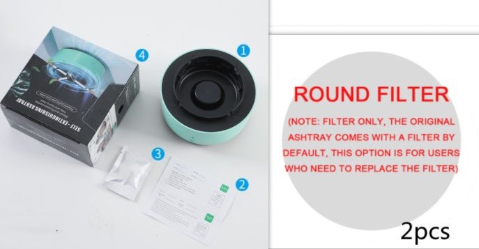 Smoke Removal Air Purification Ashtray Anion Purification Practical Automatic Purifier Ashtray Portable Gadgets For Car Ashtray - Getmgirlzworld Shop