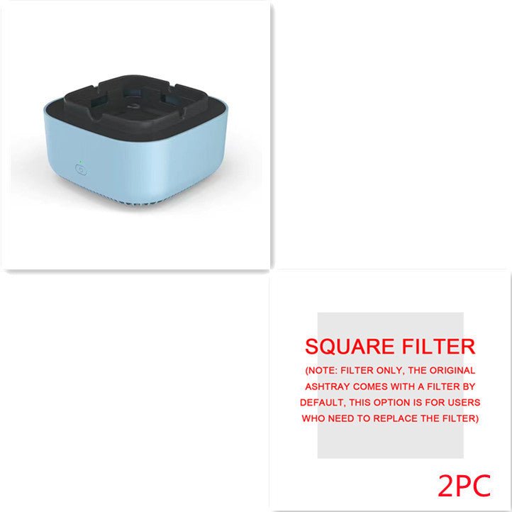 Smoke Removal Air Purification Ashtray Anion Purification Practical Automatic Purifier Ashtray Portable Gadgets For Car Ashtray - Getmgirlzworld Shop