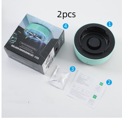 Smoke Removal Air Purification Ashtray Anion Purification Practical Automatic Purifier Ashtray Portable Gadgets For Car Ashtray - Getmgirlzworld Shop