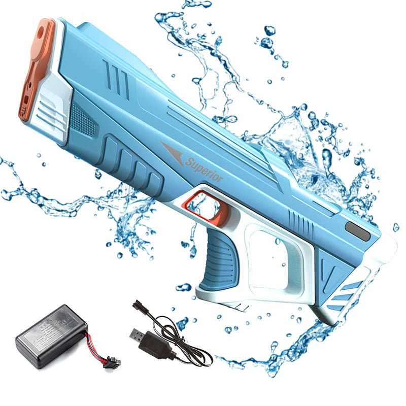 Summer Full Automatic Electric Water Gun Toy Induction Water Absorbing High - Tech Burst Water Gun Beach Outdoor Water Fight Toys - Getmgirlzworld Shop