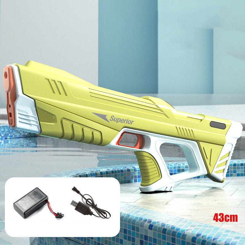 Summer Full Automatic Electric Water Gun Toy Induction Water Absorbing High - Tech Burst Water Gun Beach Outdoor Water Fight Toys - Getmgirlzworld Shop