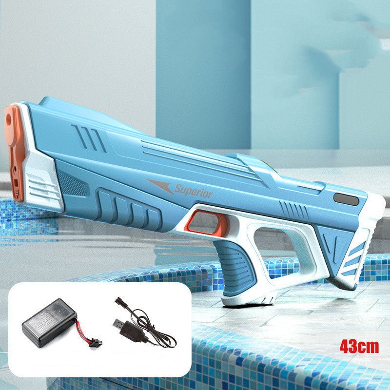 Summer Full Automatic Electric Water Gun Toy Induction Water Absorbing High - Tech Burst Water Gun Beach Outdoor Water Fight Toys - Getmgirlzworld Shop