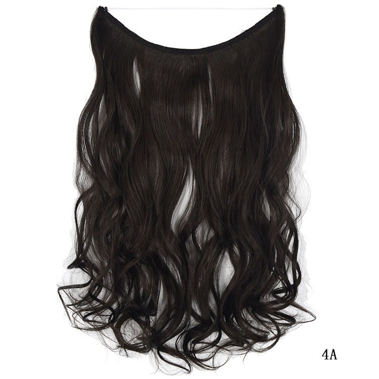 Women's One - piece Seamless Hair Extension Halo - Getmgirlzworld Shop