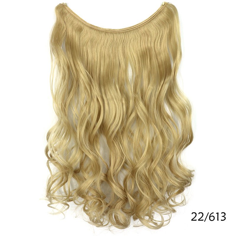 Women's One - piece Seamless Hair Extension Halo - Getmgirlzworld Shop