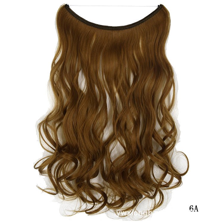 Women's One - piece Seamless Hair Extension Halo - Getmgirlzworld Shop