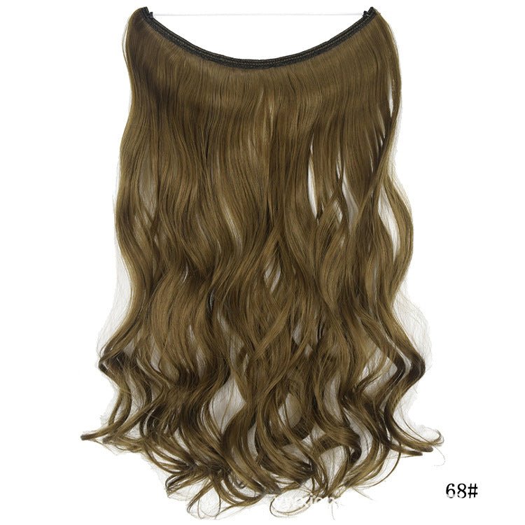 Women's One - piece Seamless Hair Extension Halo - Getmgirlzworld Shop