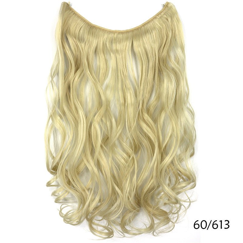 Women's One - piece Seamless Hair Extension Halo - Getmgirlzworld Shop