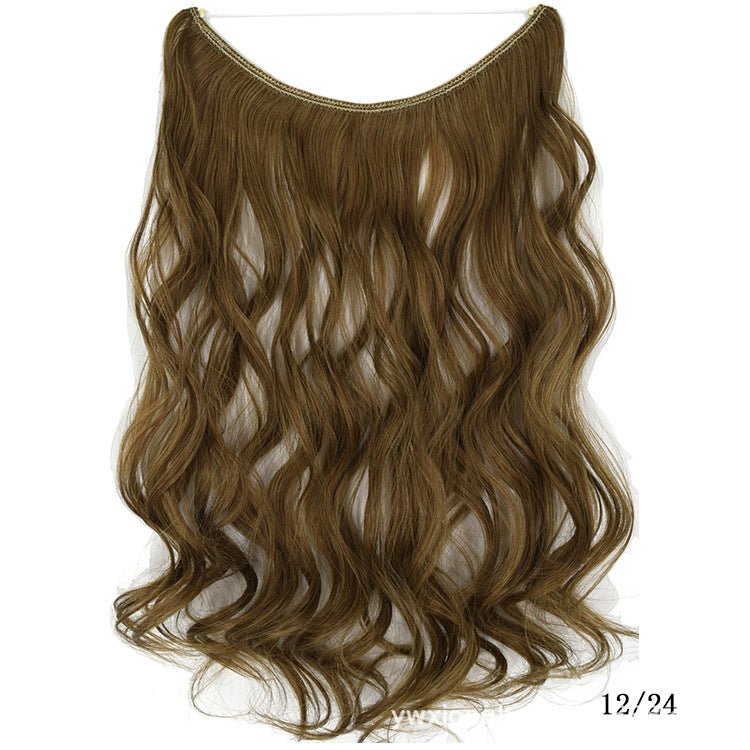 Women's One - piece Seamless Hair Extension Halo - Getmgirlzworld Shop