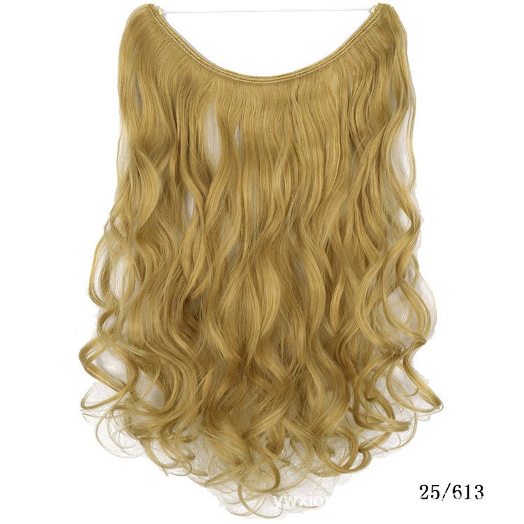 Women's One - piece Seamless Hair Extension Halo - Getmgirlzworld Shop