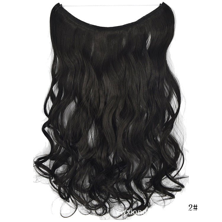 Women's One - piece Seamless Hair Extension Halo - Getmgirlzworld Shop