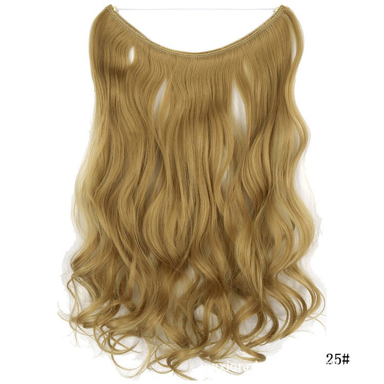 Women's One - piece Seamless Hair Extension Halo - Getmgirlzworld Shop