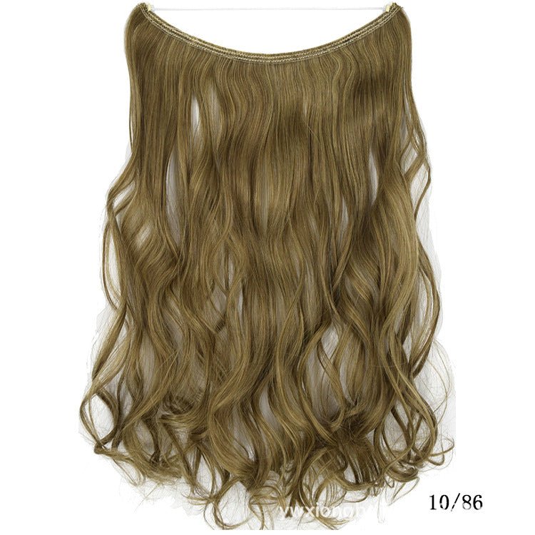 Women's One - piece Seamless Hair Extension Halo - Getmgirlzworld Shop