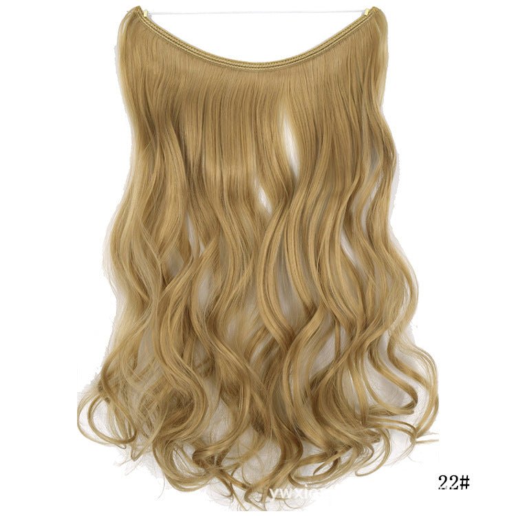 Women's One - piece Seamless Hair Extension Halo - Getmgirlzworld Shop