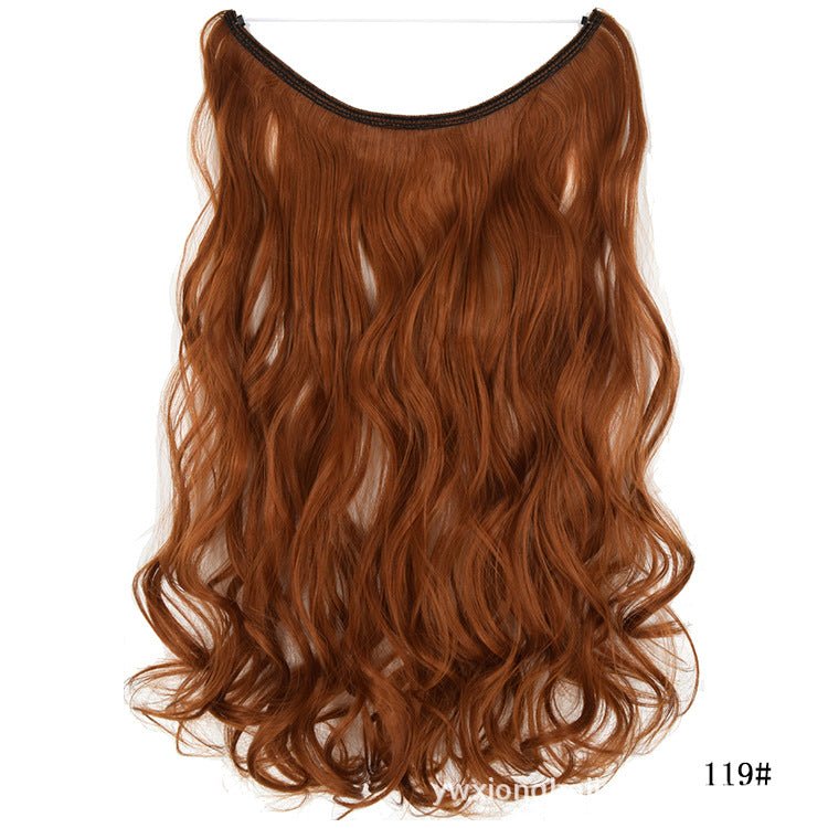 Women's One - piece Seamless Hair Extension Halo - Getmgirlzworld Shop