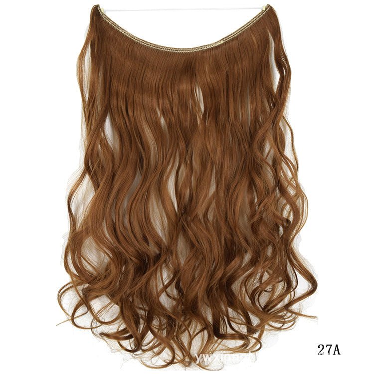 Women's One - piece Seamless Hair Extension Halo - Getmgirlzworld Shop