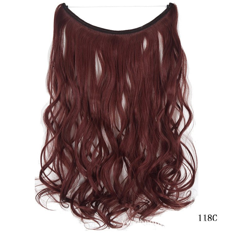 Women's One - piece Seamless Hair Extension Halo - Getmgirlzworld Shop