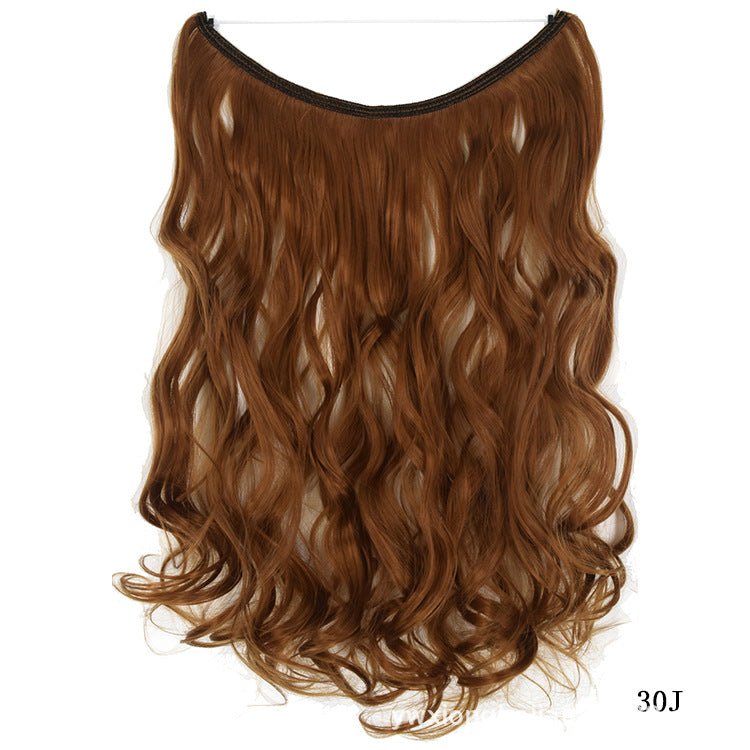 Women's One - piece Seamless Hair Extension Halo - Getmgirlzworld Shop