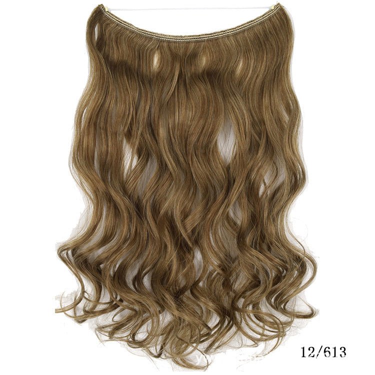 Women's One - piece Seamless Hair Extension Halo - Getmgirlzworld Shop