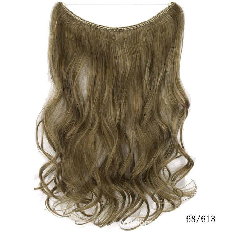 Women's One - piece Seamless Hair Extension Halo - Getmgirlzworld Shop