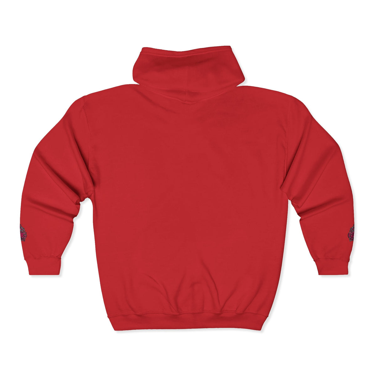 Zip Hoodie with Pink GMG Mandala Chest Design - Getmgirlzworld Shop