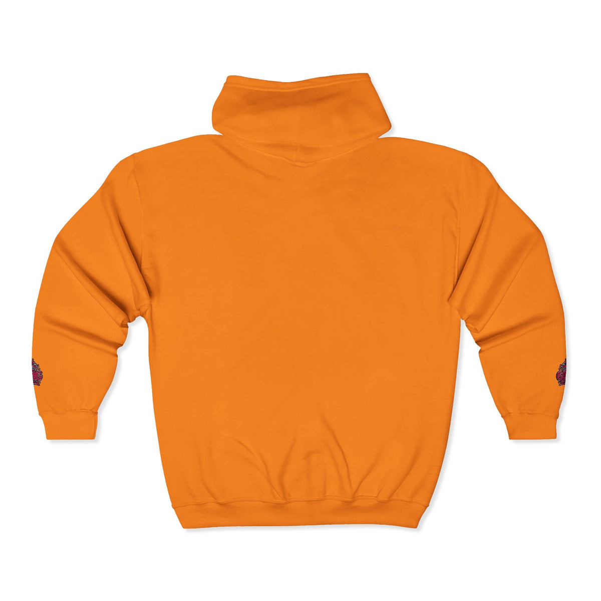 Zip Hoodie with Pink GMG Mandala Chest Design - Getmgirlzworld Shop