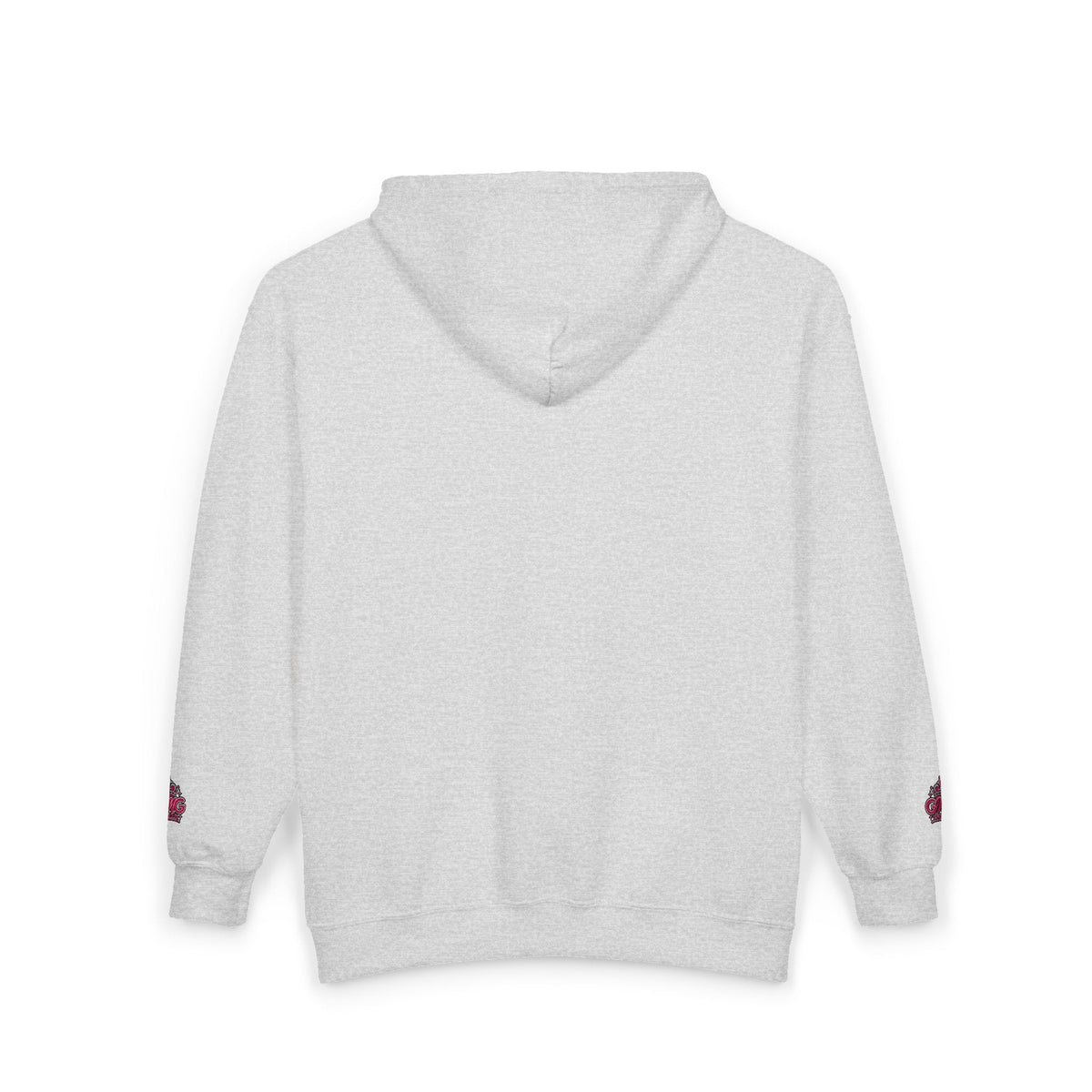 Zip Hoodie with Pink GMG Mandala Chest Design - Getmgirlzworld Shop